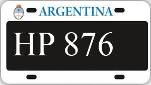 Patente AA876HP