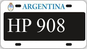 Patente AA908HP