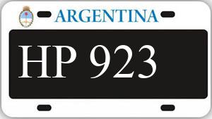 Patente AA923HP