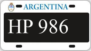 Patente AA986HP
