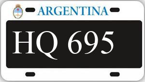Patente AA695HQ