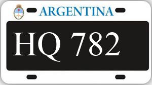 Patente AA782HQ