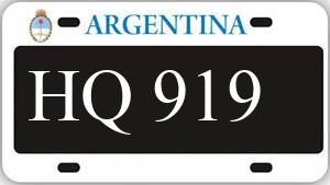 Patente AA919HQ