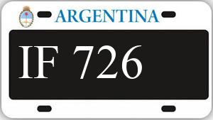 Patente AA726IF