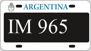 Patente AA965IM