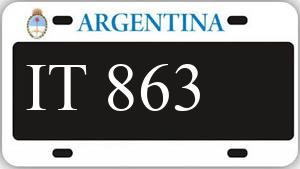 Patente AA863IT