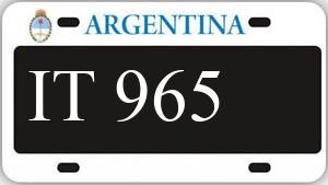 Patente AA965IT
