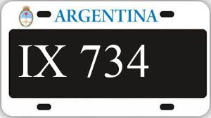 Patente AA734IX