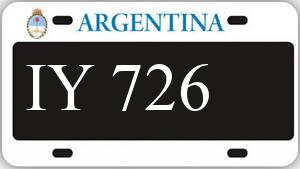 Patente AA726IY