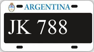 Patente AA788JK