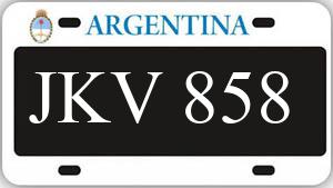 Patente JKV858