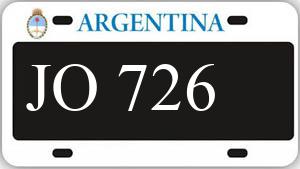 Patente AA726JO