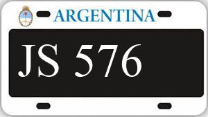 Patente AA576JS