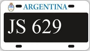 Patente AA629JS