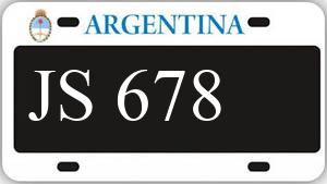 Patente AA678JS
