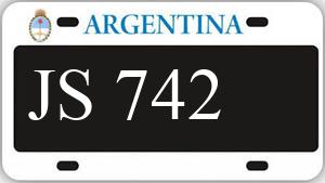 Patente AA742JS