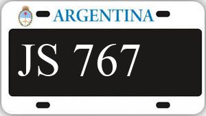 Patente AA767JS