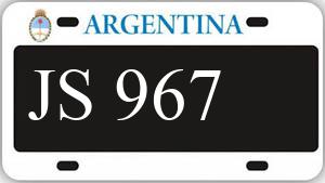Patente AA967JS