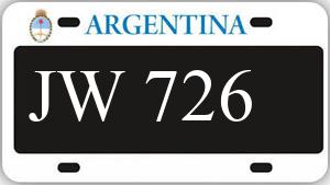 Patente AA726JW