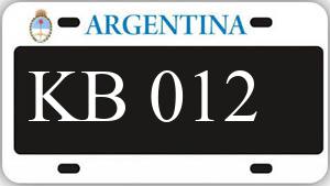 Patente AA012KB