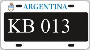 Patente AA013KB