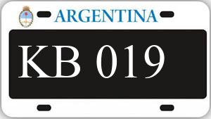 Patente AA019KB