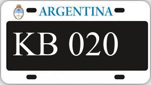 Patente AA020KB