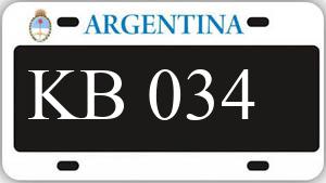 Patente AA034KB