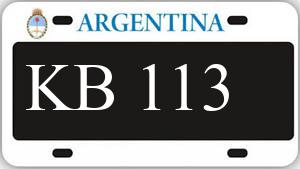 Patente AA113KB