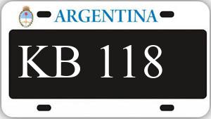 Patente AA118KB