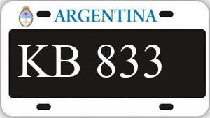 Patente AA833KB