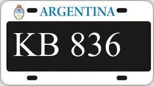 Patente AA836KB