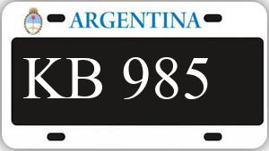 Patente AA985KB
