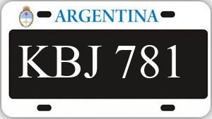 Patente KBJ781
