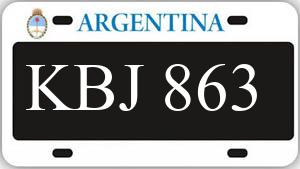 Patente KBJ863