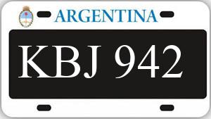 Patente KBJ942