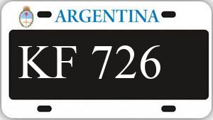 Patente AA726KF
