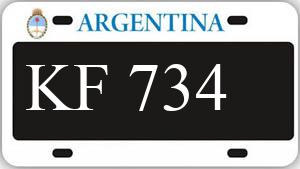 Patente AA734KF