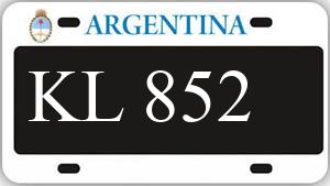 Patente AA852KL