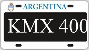 Patente KMX400