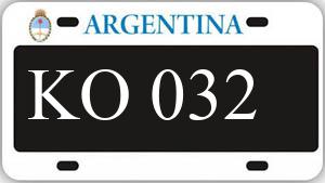 Patente AA032KO
