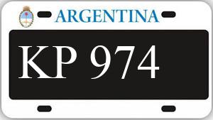 Patente AA974KP