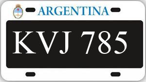 Patente KVJ785