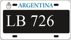 Patente AA726LB