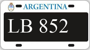 Patente AA852LB