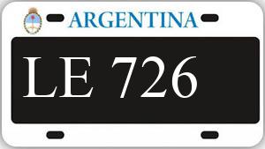 Patente AA726LE
