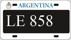 Patente AA858LE