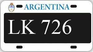 Patente AA726LK