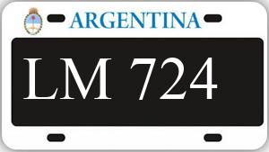 Patente AA724LM