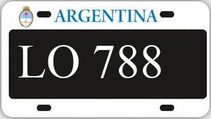 Patente AA788LO